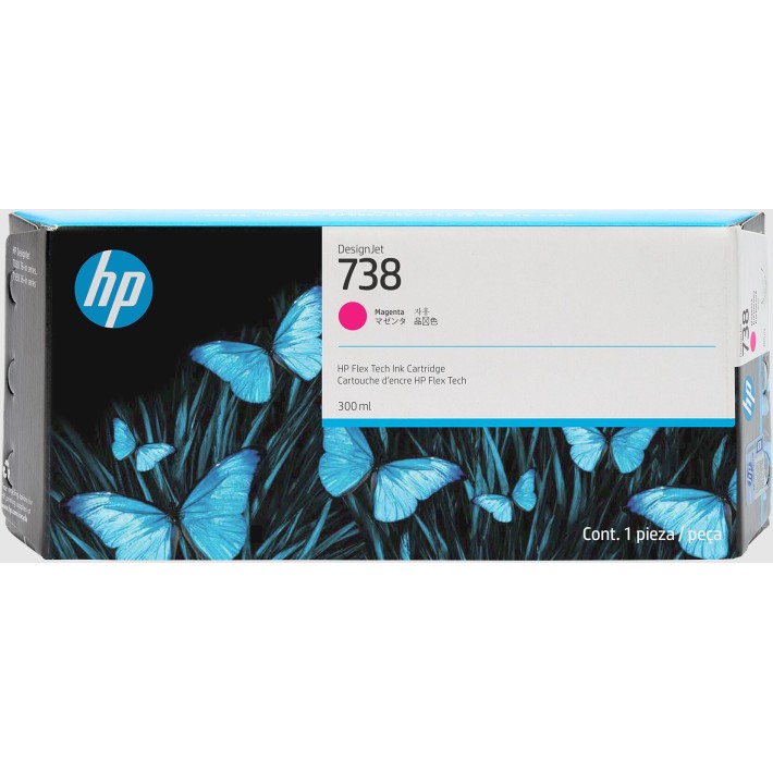 HP Cartuccia di inchiostro magenta 738...