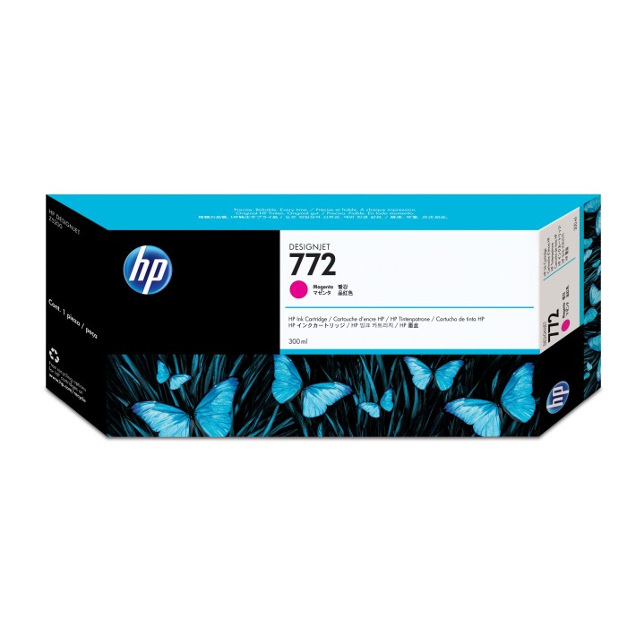 HP Cartuccia inchiostro magenta DesignJet 772,...