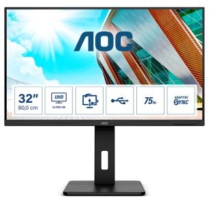 AOC P2 U32P2 Monitor PC 80 cm (31.5") 3840 x 2160 Pixel...