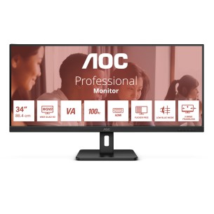 AOC E2 U34E2M/BK Monitor PC 86,4 cm (34") 3440 x 1440...