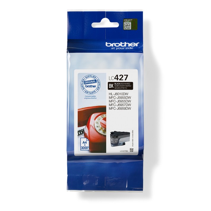 Brother LC427BK cartuccia d'inchiostro 1 pz...