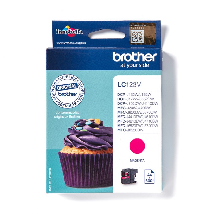 Brother LC123M cartuccia d'inchiostro 1 pz...