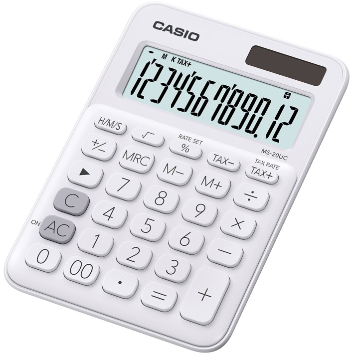 Casio MS-20UC-WE calcolatrice Desktop...