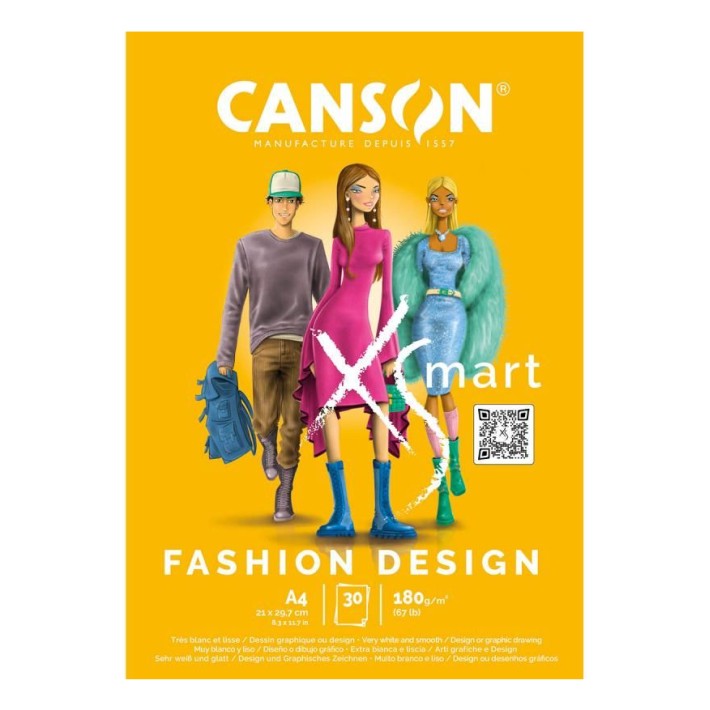 Canson C32250P000 carta da disegno Blocco di...