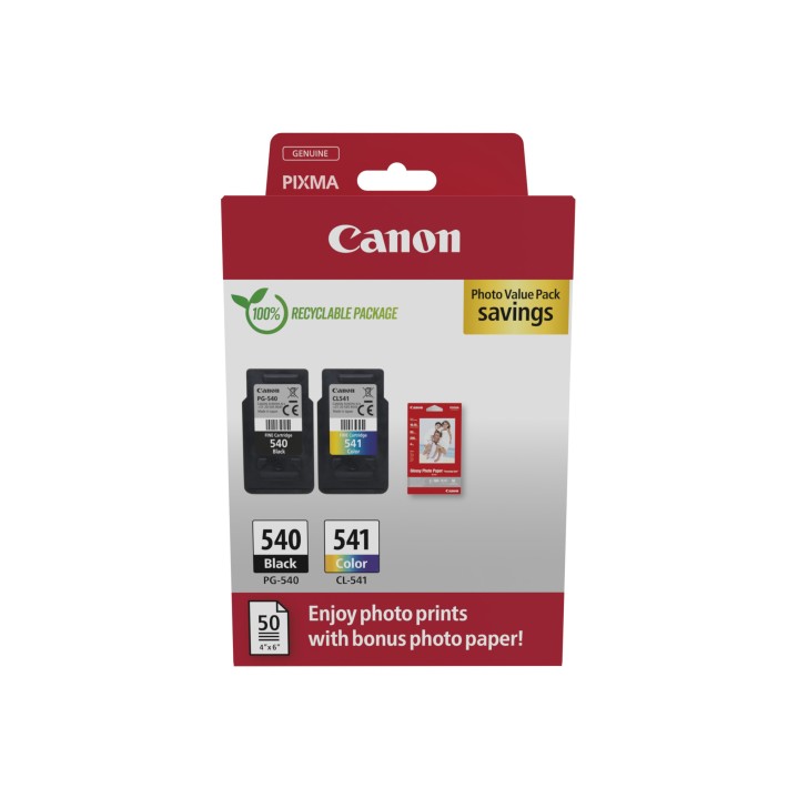 Canon Multipack 2pz cartuccia originale 540+541...