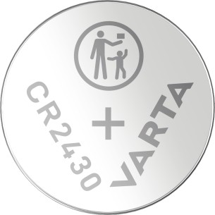 Varta LITHIUM Coin CR2430 (Batteria a bottone, 3V)...