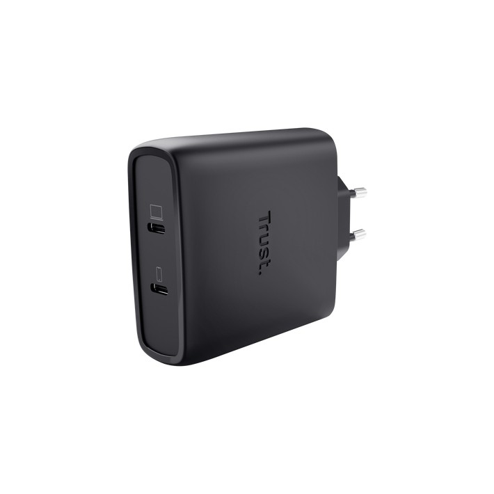 Trust Maxo Caricabatteria a 2 porte USB-C GaN...
