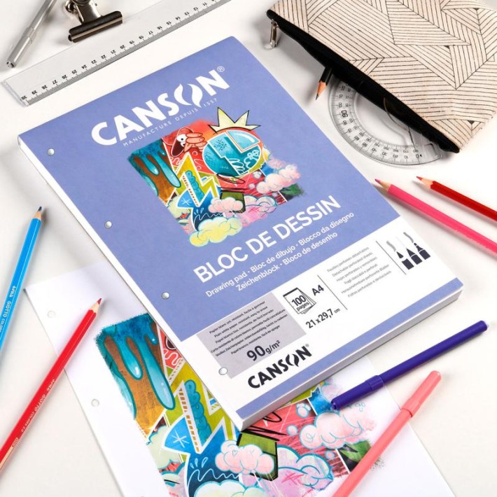 Canson C400110403 carta da disegno Foglio...