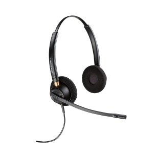 HP Poly Cuffie Poly EncorePro 520 binaurali + Quick...