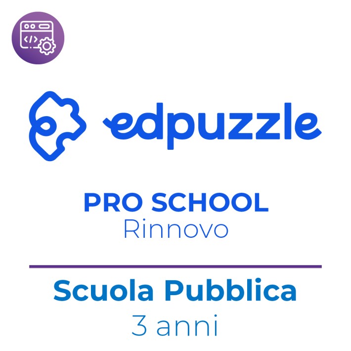 EdPuzzle Pro School - Rinnovo - Scuola Pubblica...