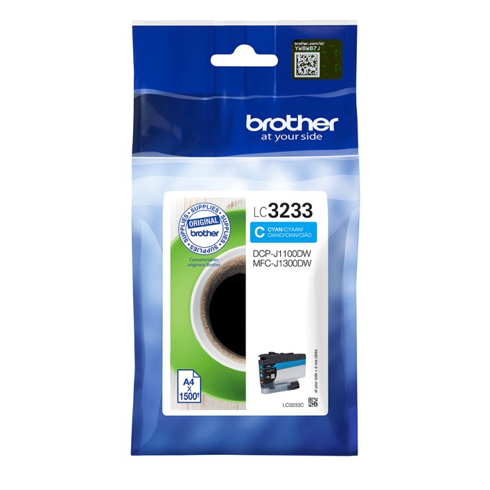 Brother LC3233C cartuccia d'inchiostro 1 pz...