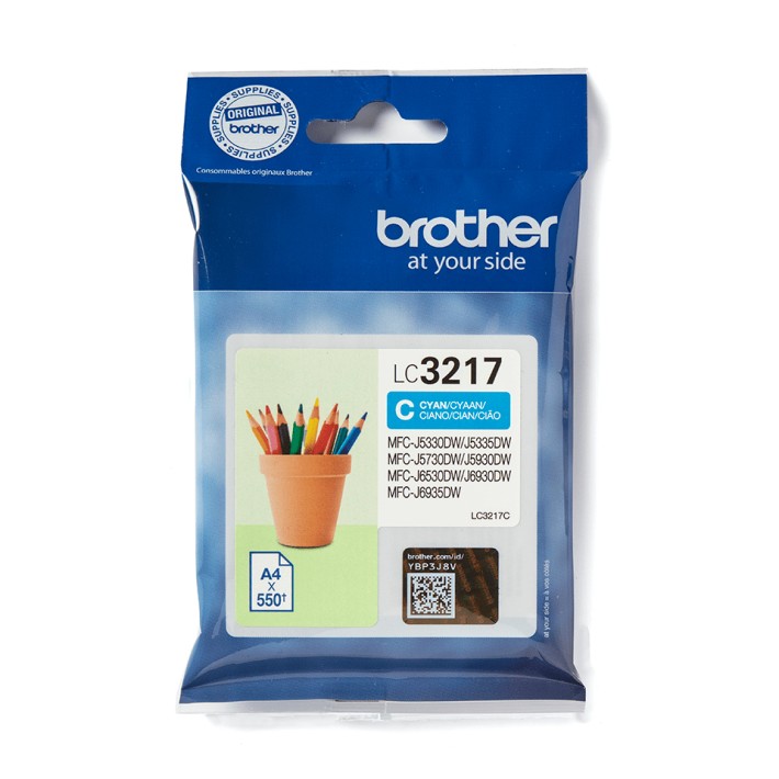 Brother LC3217C cartuccia d'inchiostro 1 pz...