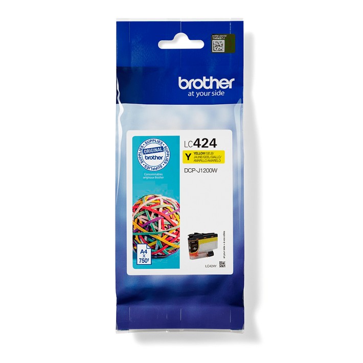 Brother LC424Y cartuccia d'inchiostro 1 pz...