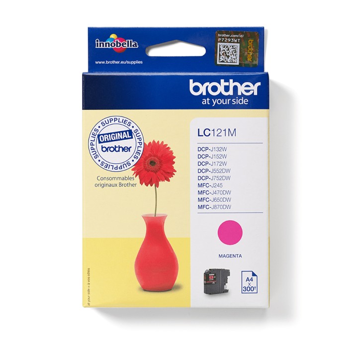 Brother LC121M cartuccia d'inchiostro 1 pz...