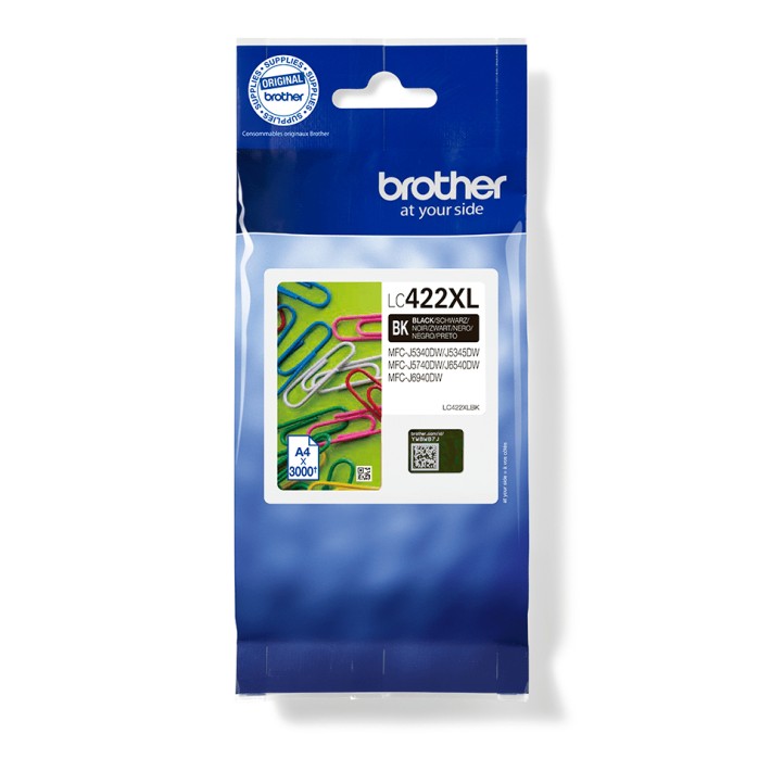 Brother LC422XLBK cartuccia d'inchiostro 1 pz...