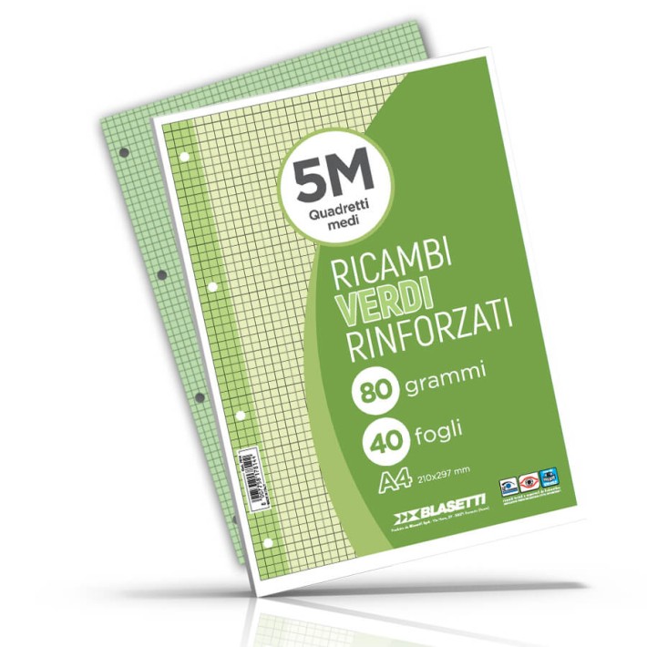 Blasetti 7814 ricambi per quaderni 210 x 297 mm...