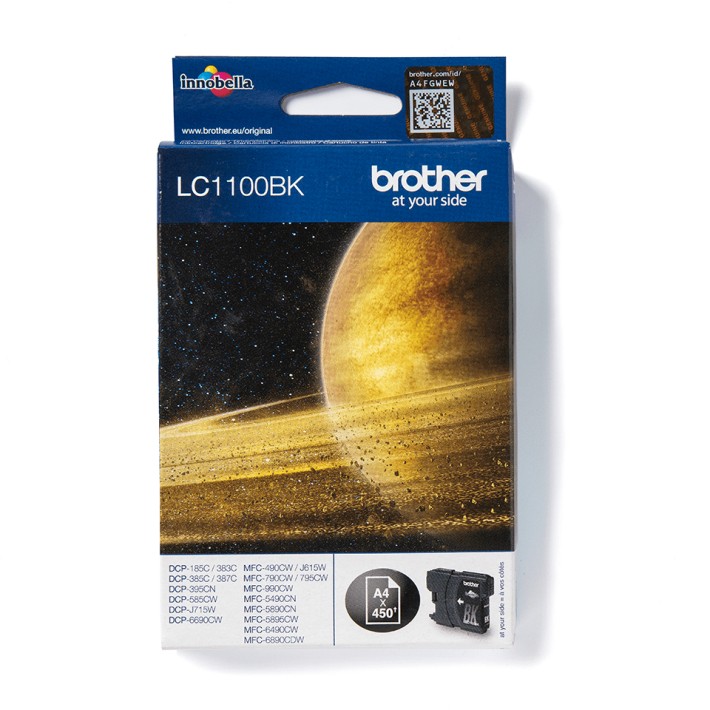 Brother LC1100BK cartuccia d'inchiostro 1 pz...