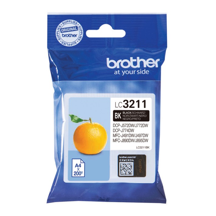 Brother LC3211BK cartuccia d'inchiostro 1 pz...