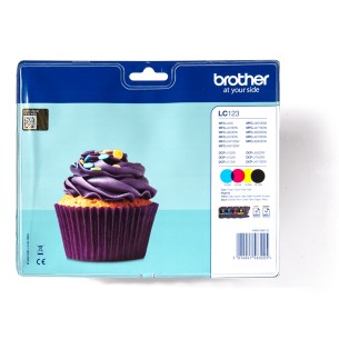 Brother LC-123VALBP cartuccia d'inchiostro 4 pz Originale...