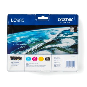 Brother LC985VALBP cartuccia d'inchiostro 4 pz Originale...
