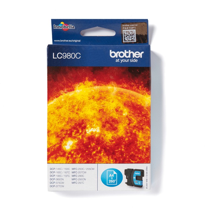 Brother LC980C cartuccia d'inchiostro 1 pz...