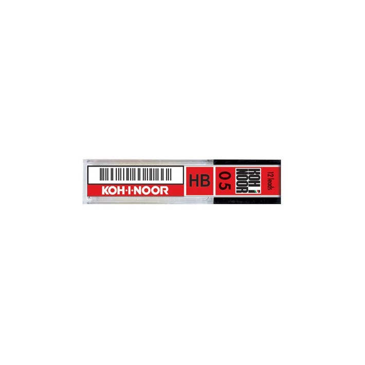Koh-I-Noor Astuccio 12 mine HB 0,5mm E205-HB