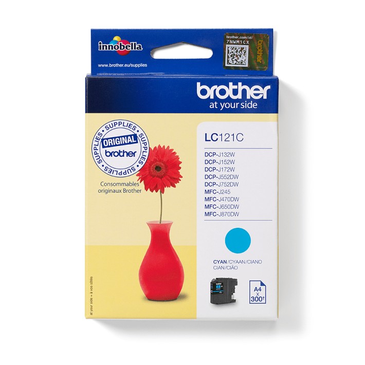 Brother LC121C cartuccia d'inchiostro 1 pz...