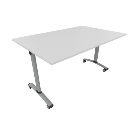 Tavolo Tiglio Fisso in Melaminico con Ruote - Dimensioni 140 x 90 x 76,5 cm - Colore Piano...