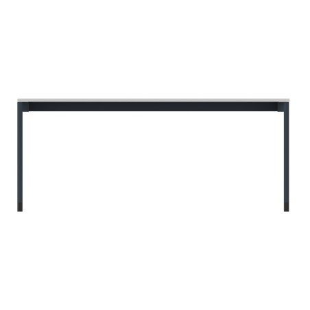 Tavolo Tiglio Stile in Melaminico con Piedini - Dimensioni 183,9 x 87,8 x 76,2 cm - Colore...