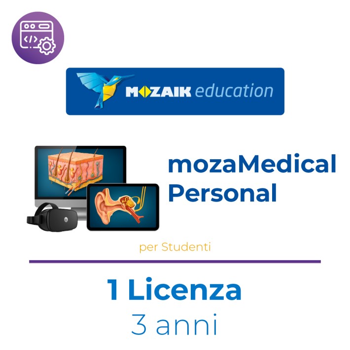 Mozaik mozaMedical PERSONAL - 1 Utente/Studente...