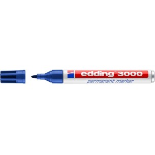 Edding 3000 marcatore permanente Tipo di punta Blu 10 pz