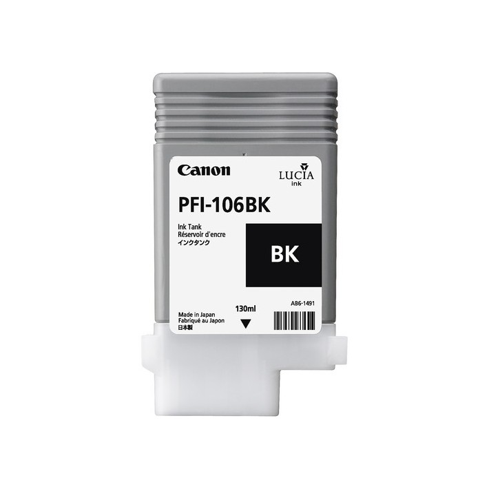 Canon PFI-106 BK cartuccia d'inchiostro 1 pz...