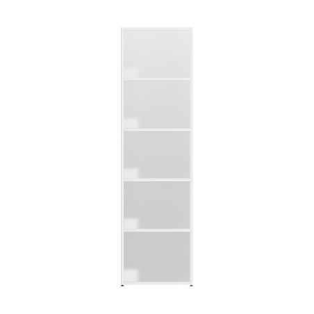 Armadiatura Chiusa Edera Base Rettangolare a 5 Comparti - Dimensioni 53,7 x 45 x 191 cm -...