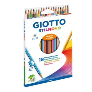 Giotto F278200 pastello colorato Colori assortiti 18 pz