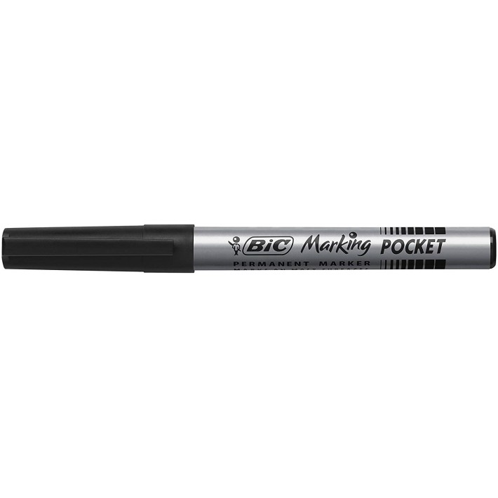 BIC Marking Fine evidenziatore 12 pz Nero