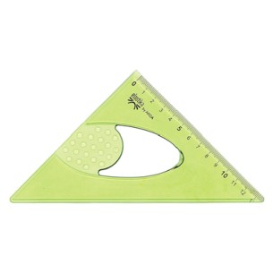 ARDA Elastika Triangolo 350 mm Plastica Verde 1 pz