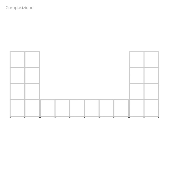 Armadio Composizione Edera - Dimensioni 350 x...
