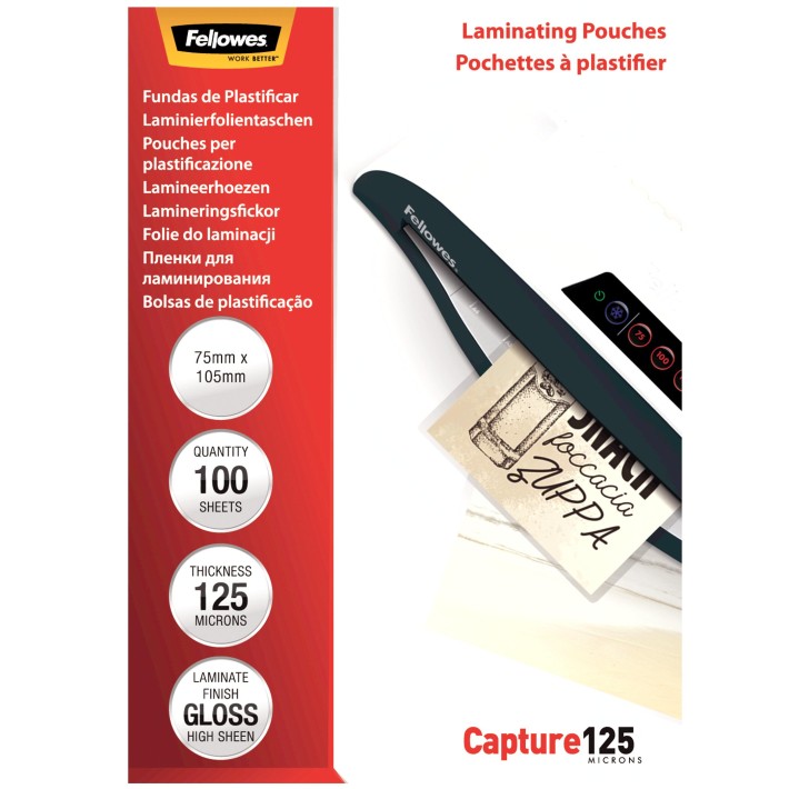 Fellowes 5306901 pellicola per plastificatrice...
