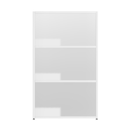 Armadiatura Chiusa Edera Base Rettangolare a 3 Comparti - Dimensioni 70,8 x 45 x 116,5 cm -...