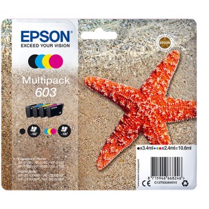 Epson 603 stella marina Multipack cartuccia d'inchiostro...