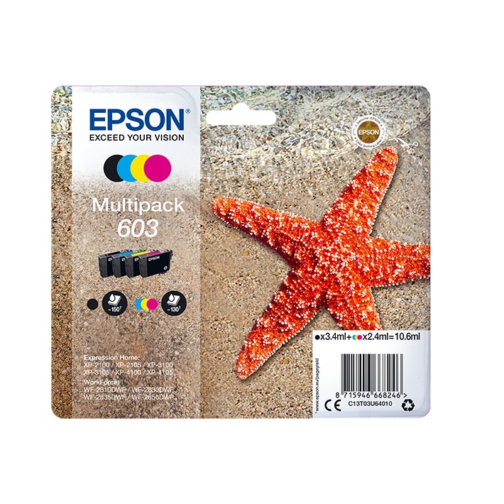 Epson 603 stella marina Multipack cartuccia...