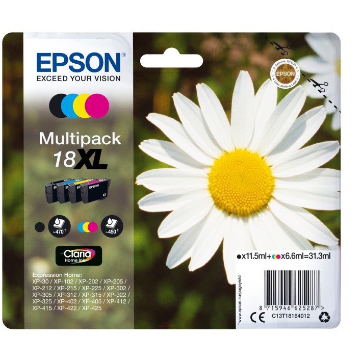 Epson Daisy Multipack Margherita 4 colori...