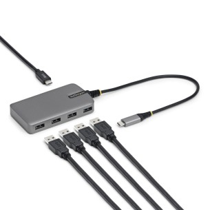 StarTech.com Hub USB-C 4 Porte USB-A 5Gbps, Alimentazione...