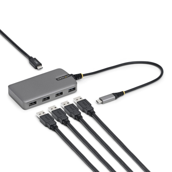 StarTech.com Hub USB-C 4 Porte USB-A 5Gbps,...