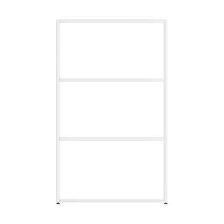 Armadiatura Chiusa Edera Base Rettangolare a 3 Comparti - Dimensioni 70,8 x 45 x 119,5 cm -...