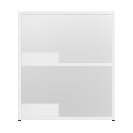 Armadiatura Chiusa Edera Base Rettangolare a 2 Comparti - Dimensioni 70,8 x 45 x 79 cm -...