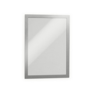 Durable 4872-23 cornice magnetica A4 Argento