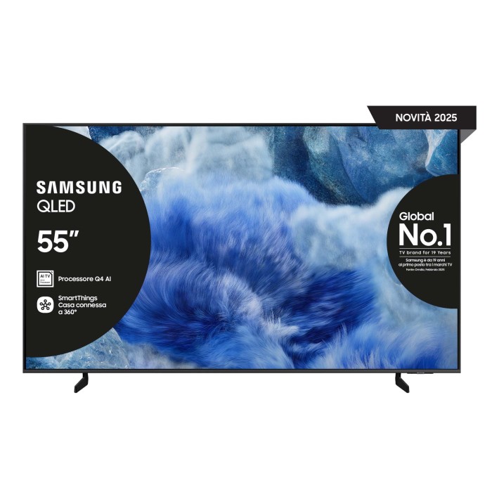 Samsung QLED AI TV 55" QE55Q8FAAUXZT 4K,...