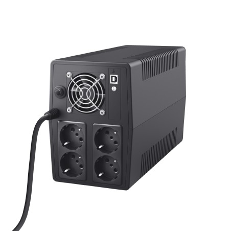 Ups - Trust Paxxon - Batteria da 1500 VA - 4 Prese - Nero