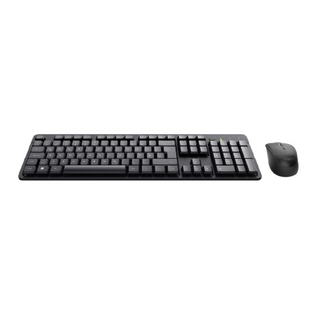 Kit Tastiera IT e Mouse - Trust TKM-360 - Wireless Silent - Nero